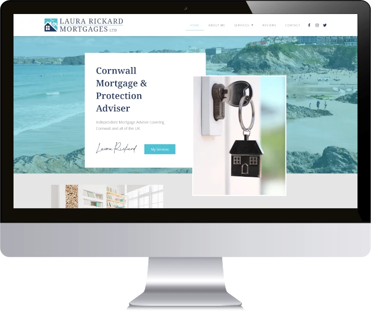 Website Design for a Mortgage Adviser