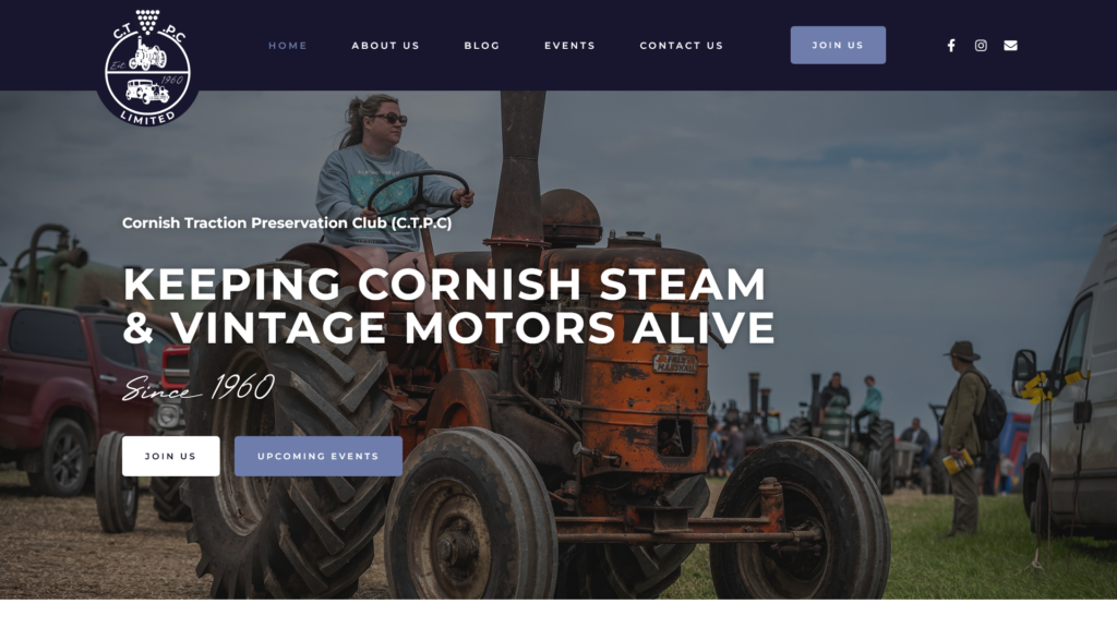 Cornish Traction Preservation Club Website