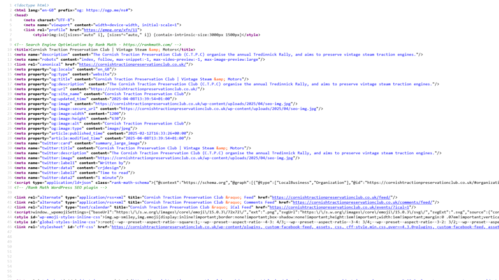 Website Source Code